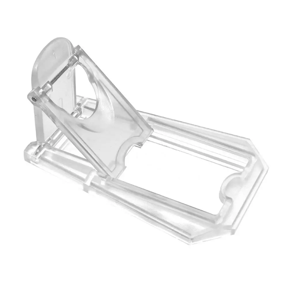 Transparent Sliding Door Lock Self-adhesive Anti-pinch Sliding Sash Stopper Strong Fixation Cabinet Door Lock