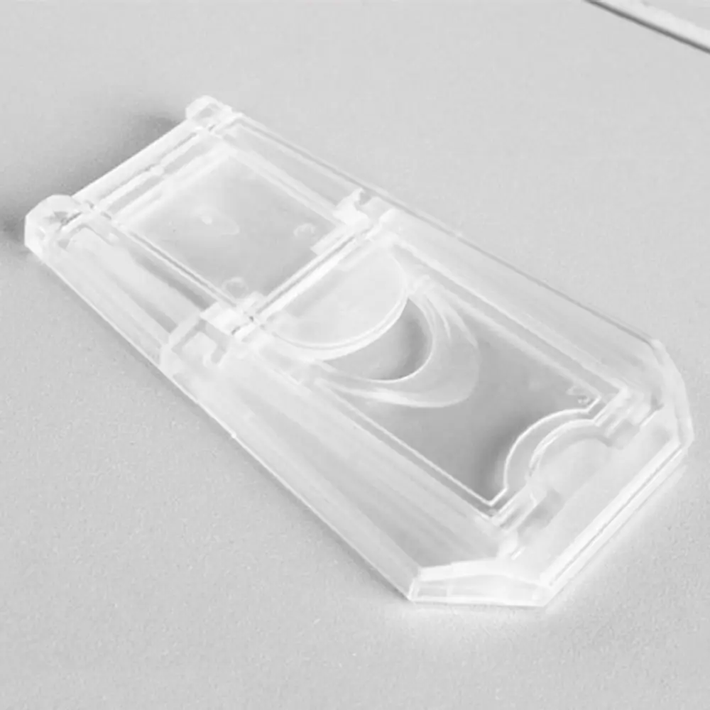 Transparent Sliding Door Lock Self-adhesive Anti-pinch Sliding Sash Stopper Strong Fixation Cabinet Door Lock