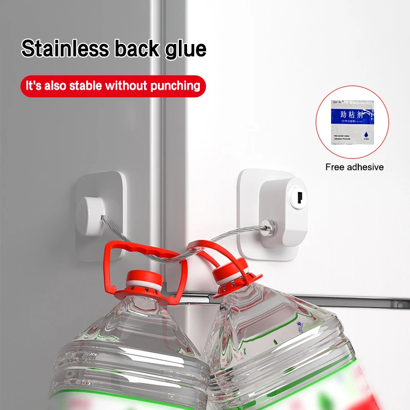 New Digital Password Limit Positioning Combination Lock Baby Safety Children Protection Sliding Closet Window Safety Fridge Lock