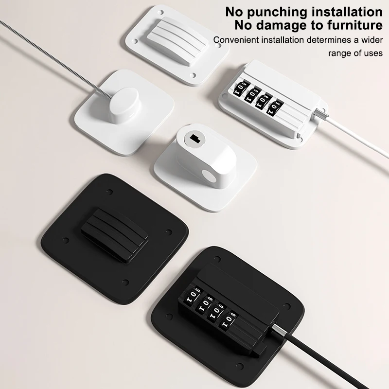 New Digital Password Limit Positioning Combination Lock Baby Safety Children Protection Sliding Closet Window Safety Fridge Lock