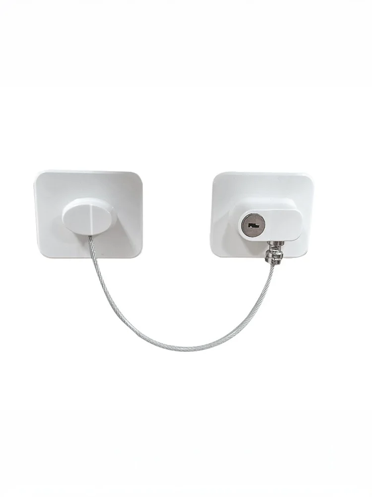 Kitchen Appliance Toilet Fridge Cabinet Locks For Kids With Keys Self Adhesive Baby Safety Lock For Door Window Drawer