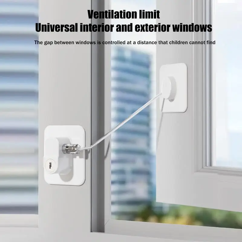 Kitchen Appliance Toilet Fridge Cabinet Locks For Kids With Keys Self Adhesive Baby Safety Lock For Door Window Drawer