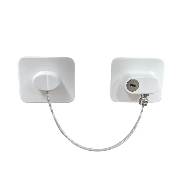 Kitchen Appliance Toilet Fridge Cabinet Locks For Kids With Keys Self Adhesive Baby Safety Lock For Door Window Drawer